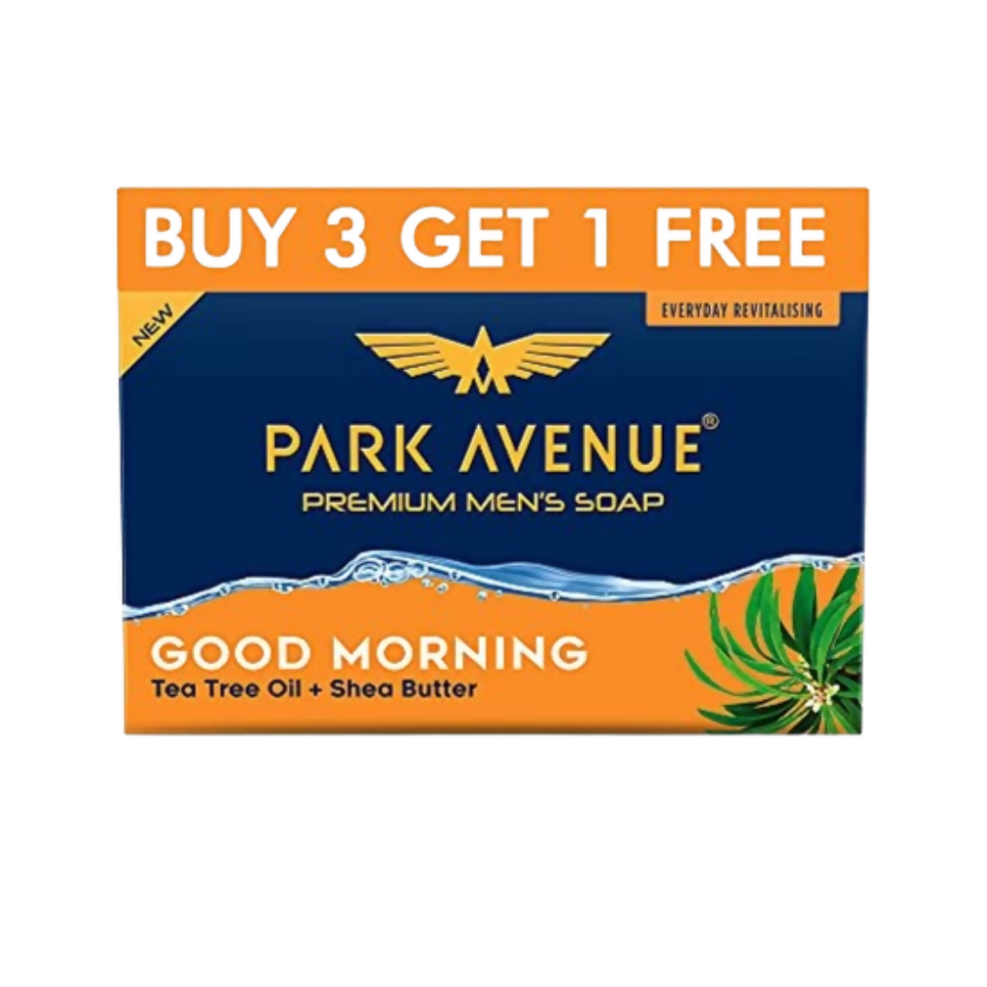 Park Avenue Premium Men’s Soap Good Morning Tea Tree Oil + Shea Butter  Grab2Buy Park Avenue Grab2Buy