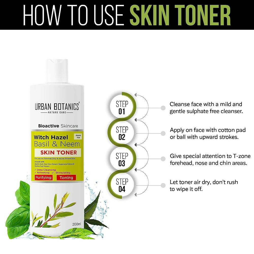 Urban Botanics Alcohol Free Skin Toner for Face  Grab2Buy Urban Botanics Grab2Buy