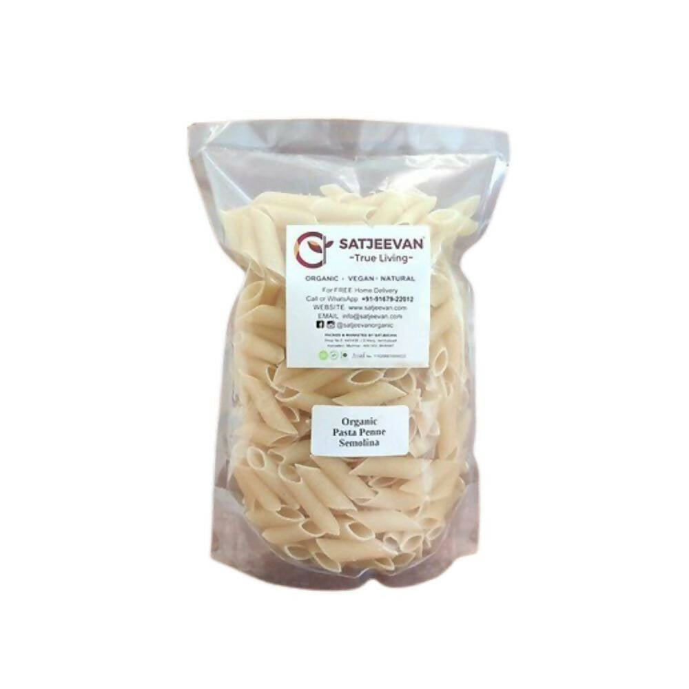 Satjeevan Organic Pasta Penne Durum Semolina 