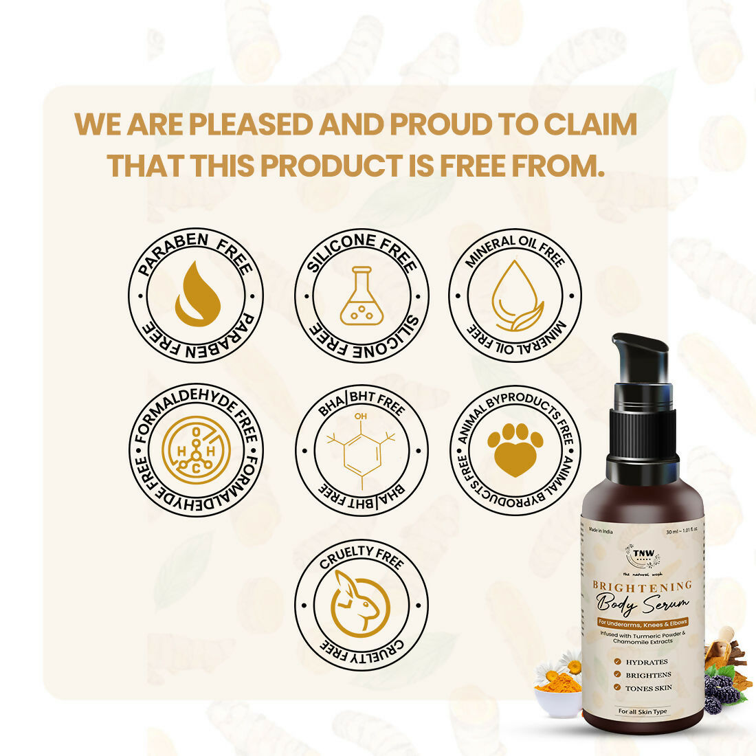 The Natural Wash Brightening Body Serum  Grab2Buy The Natural Wash Grab2Buy
