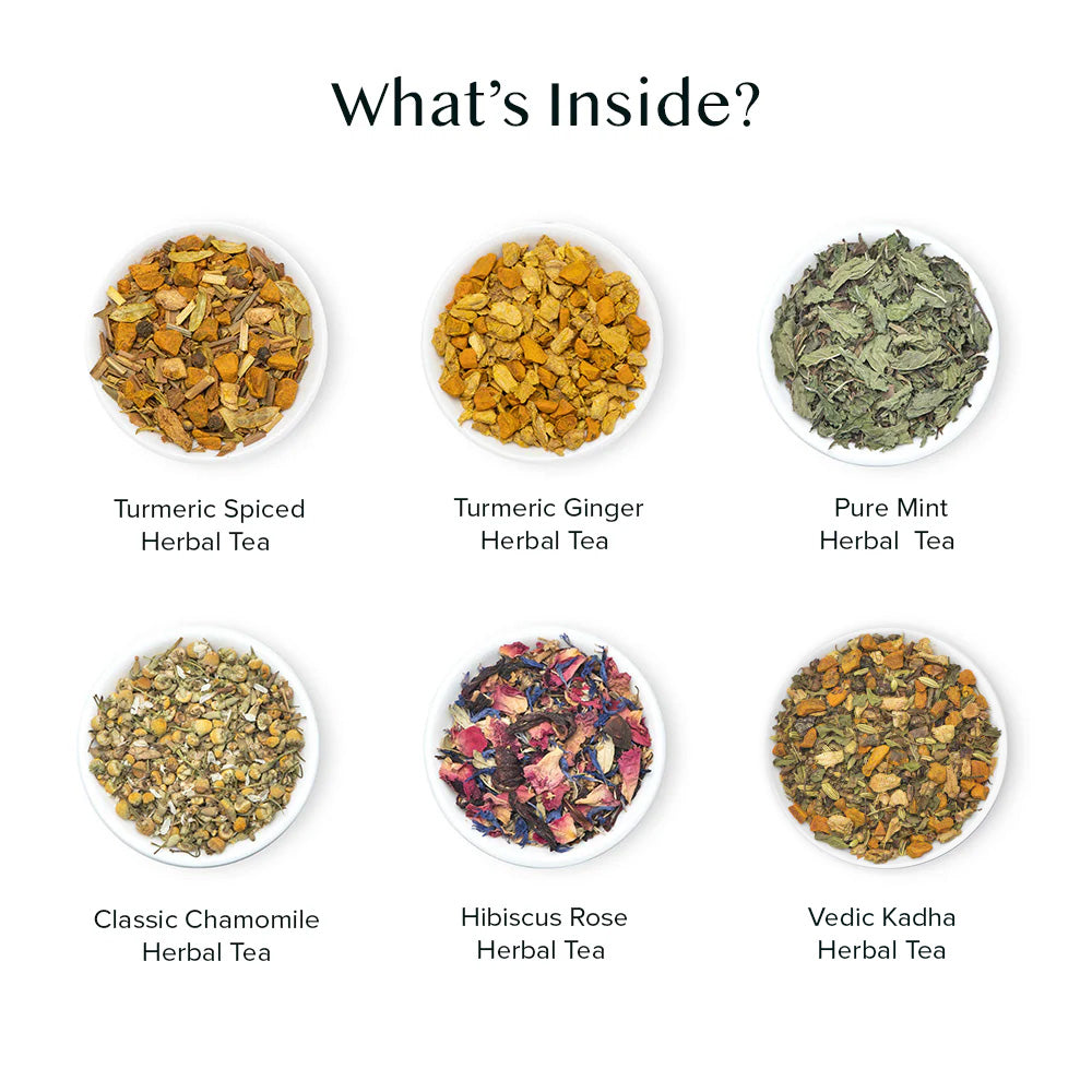 Herbal Tea Assortment, Gift Set, 36 Teas 