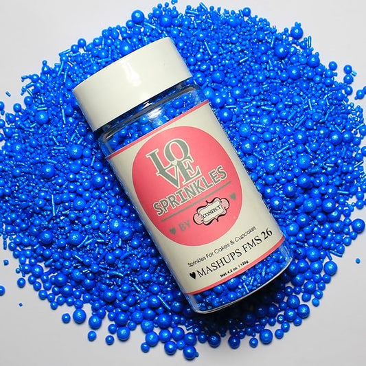 Confect Sky Blue | Sprinkles Bottle for Decoration Bottle