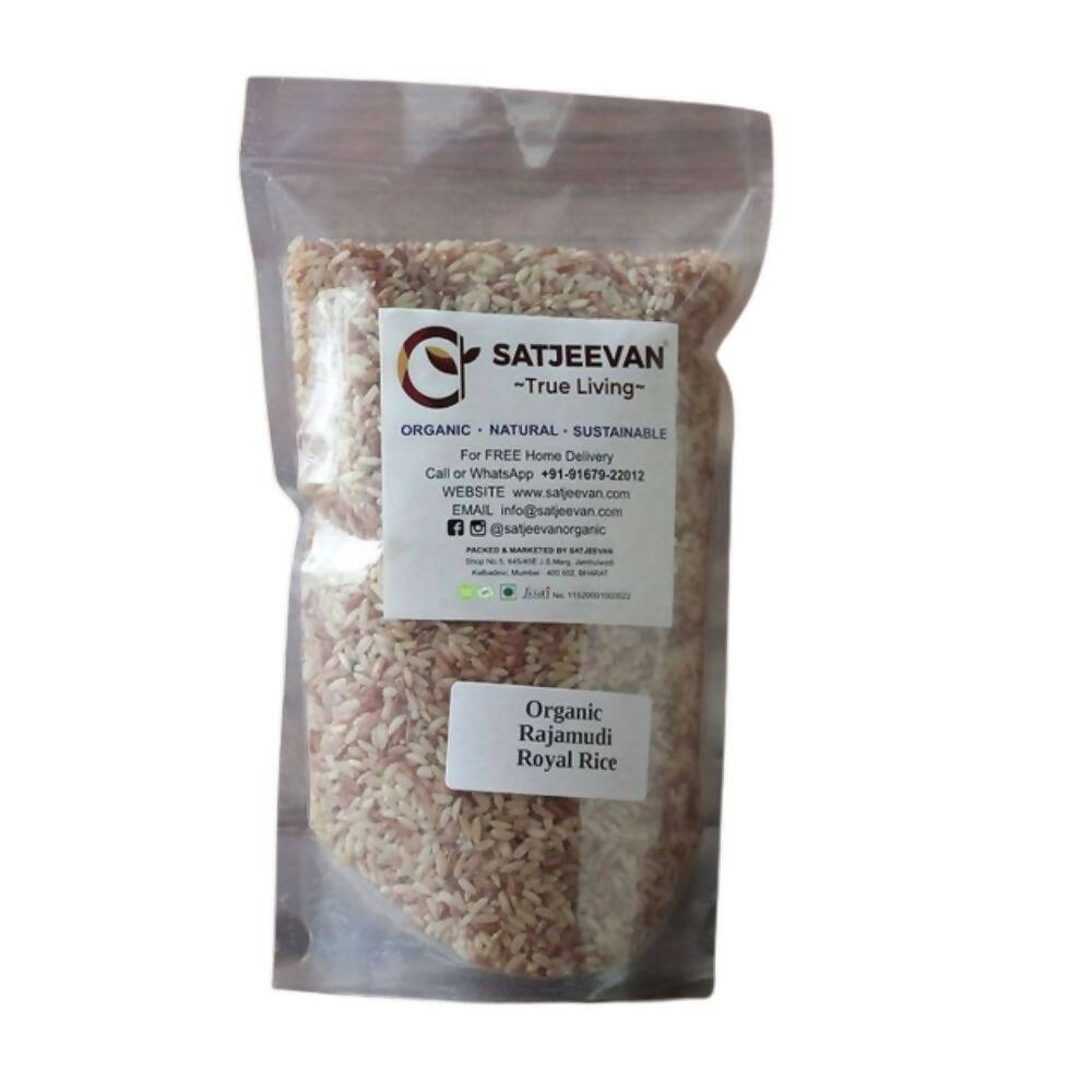 Satjeevan Organic Hand-Pounded Rajamudi Rice 