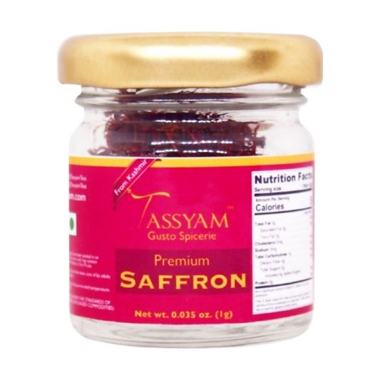 Tassyam Organics A Grade Saffron Strands
