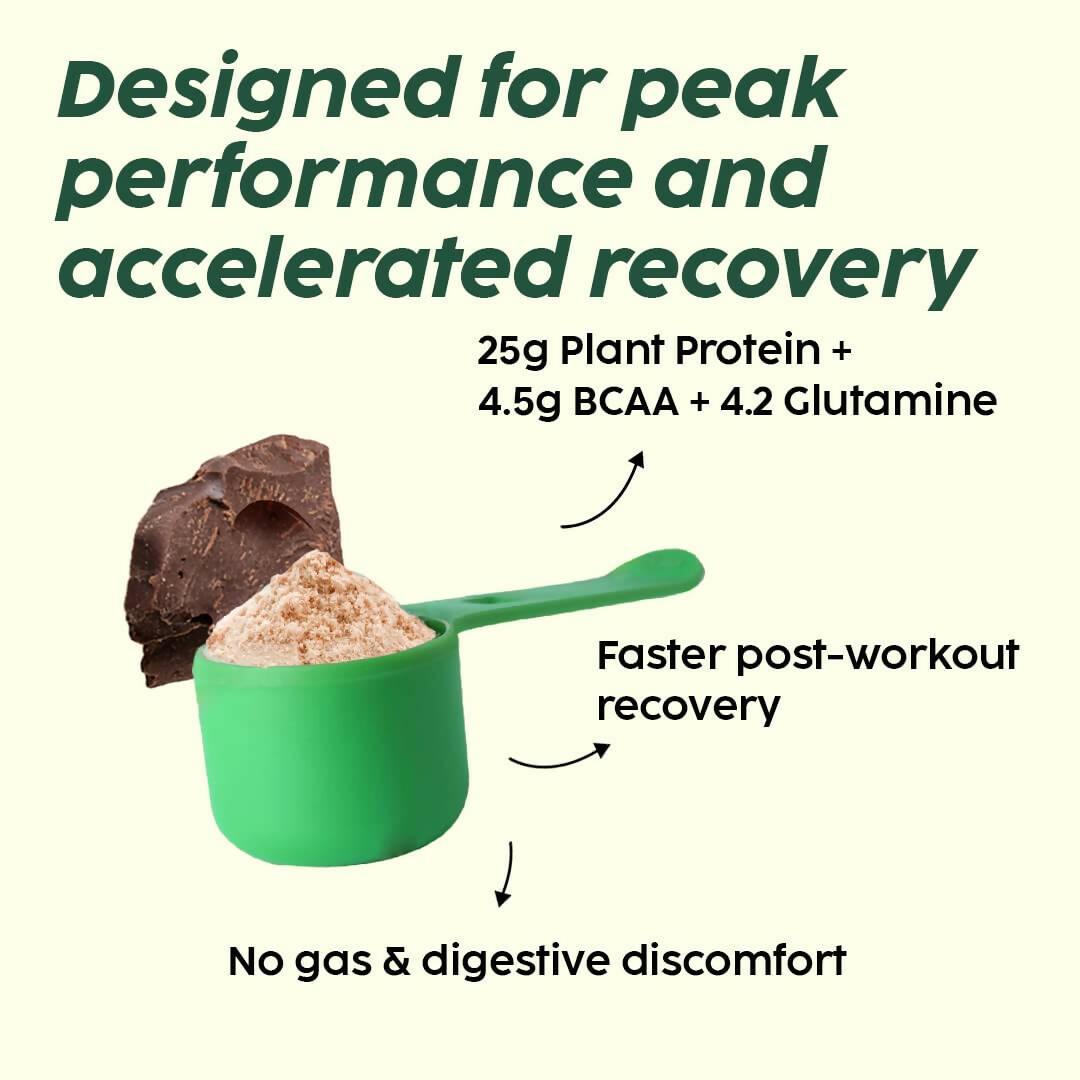 PLIX The Plant Fix Evolve Plant Protein Shake Powder - Chocolate 