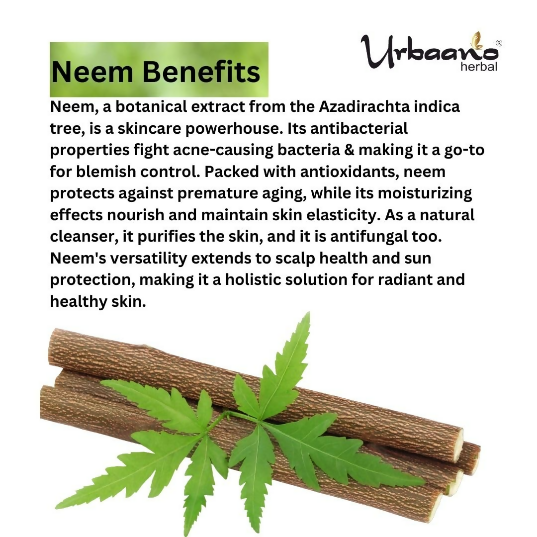 Urbaano Herbal Pure Neem Extract Natural For DIY Skin, Hair & Body Care  Grab2Buy Urbaano Herbal Grab2Buy
