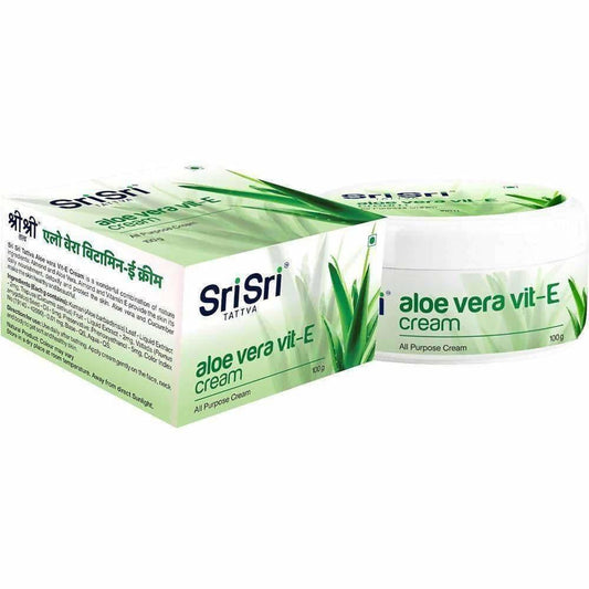 Sri Sri Tattva Aloe Vera & Vit. E Cream - 100gm - Grab2buy