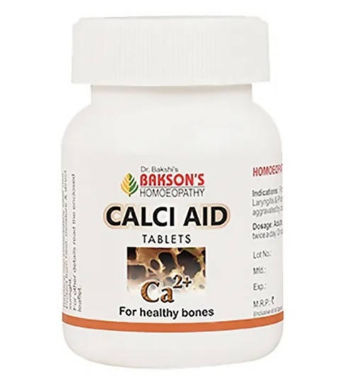Bakson's Homeopathy Calci Aid Tablets 