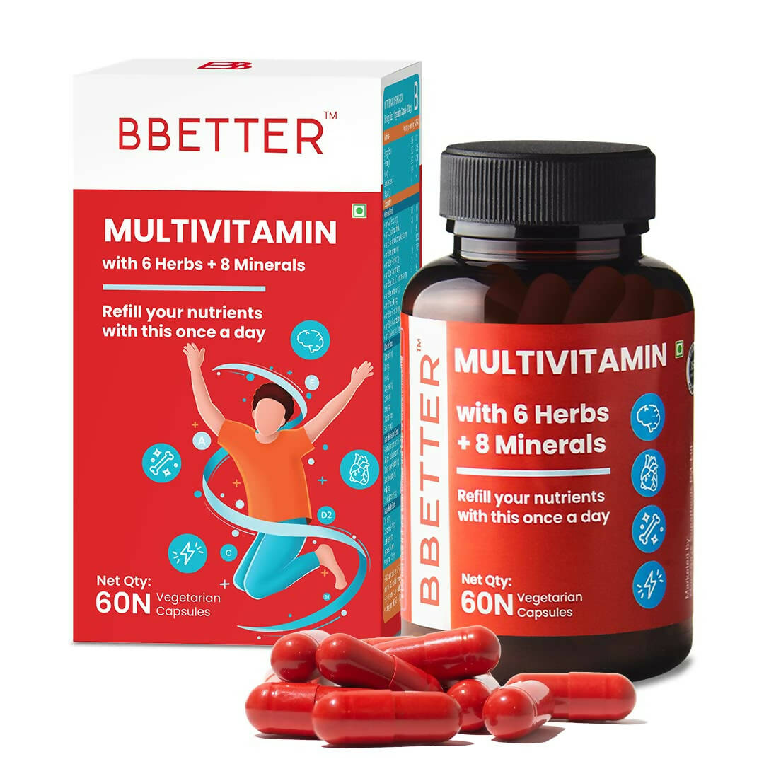 BBETTER Multivitamin Capsules for Men & Women - Grab2buy