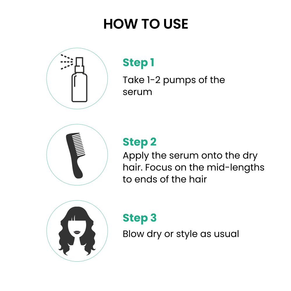 ThriveCo Frizz Tamer Smoothening Hair Oil Serum 