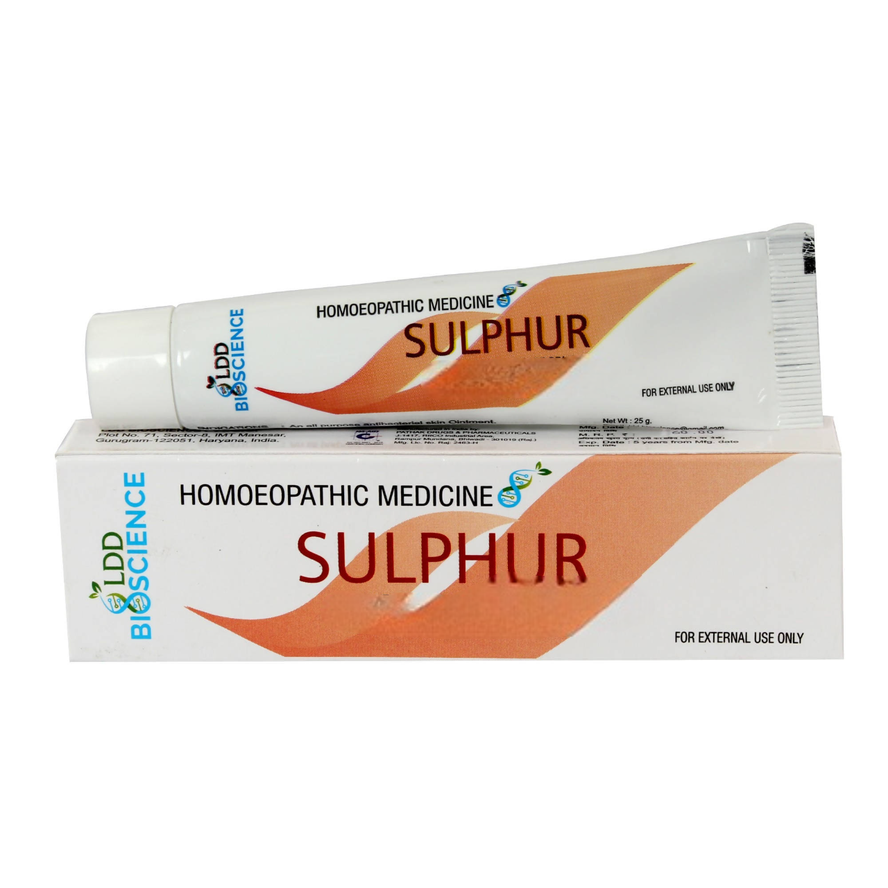 LDD Bioscience Homeopathy Sulphur Ointment 