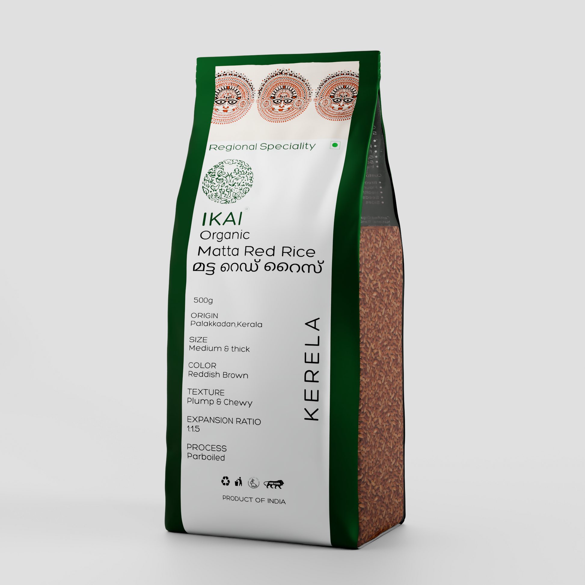 IKAI Organic Matta Red Rice 