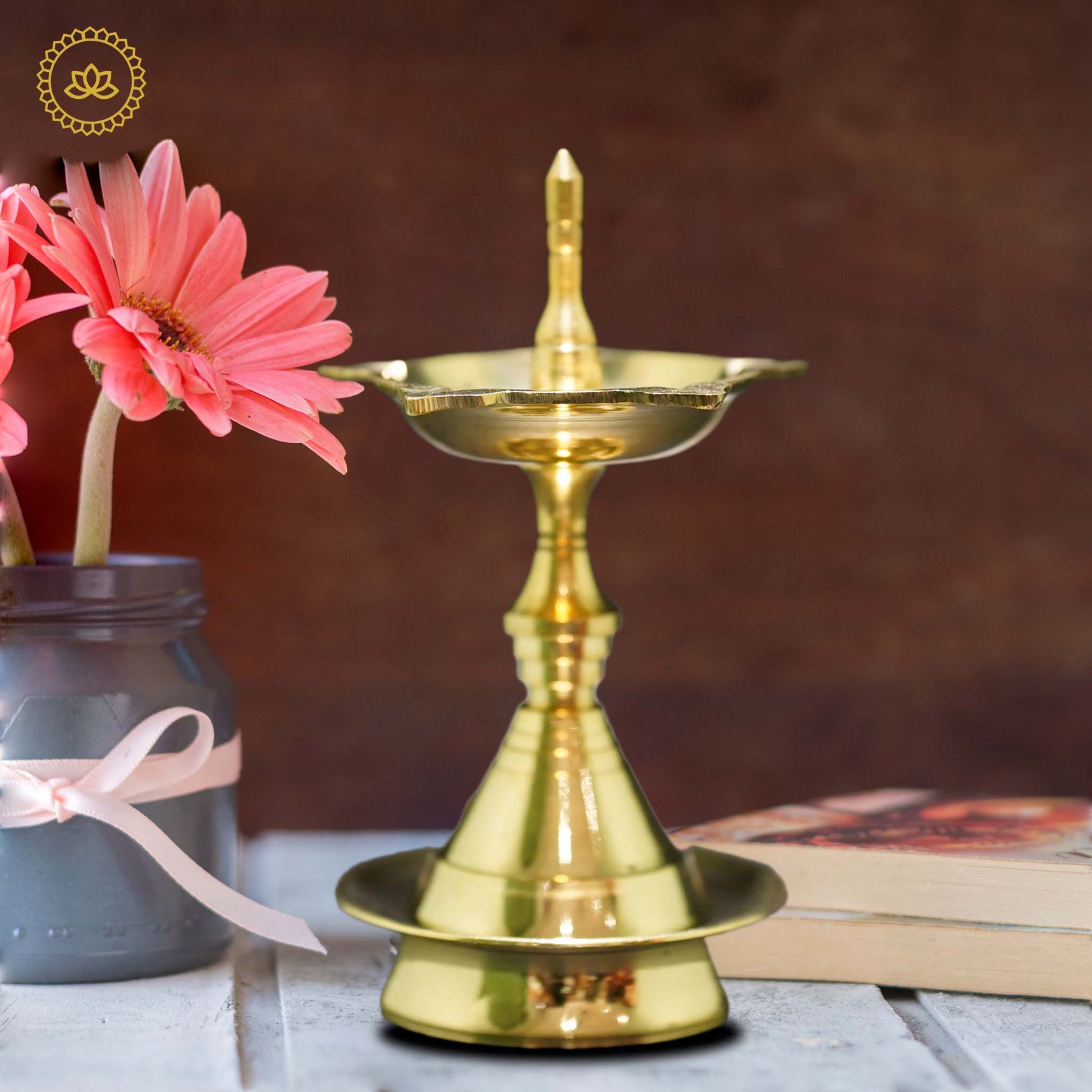 Udupi Deepa: Exquisite Brass Diya for Festivities - Grab2buy