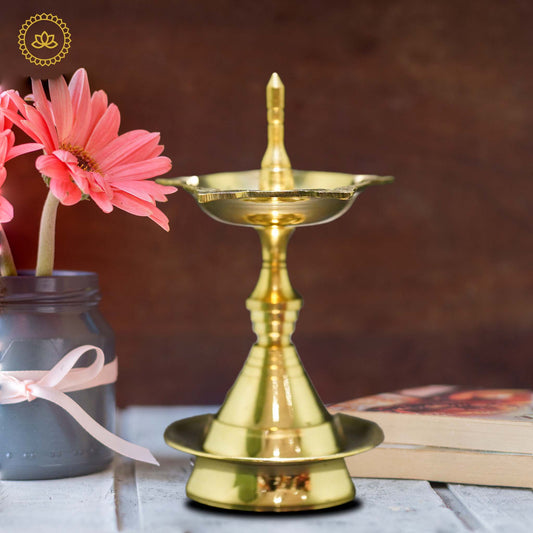 Udupi Deepa: Exquisite Brass Diya for Festivities - Grab2buy