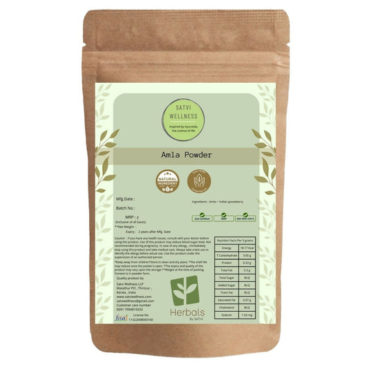 Satvi Wellness Amla Powder | Indian Gooseberry 