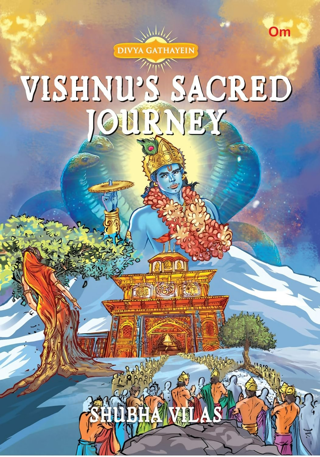 Divya Gathayein Comics God Vishnu S Sacred Journey - Om Books