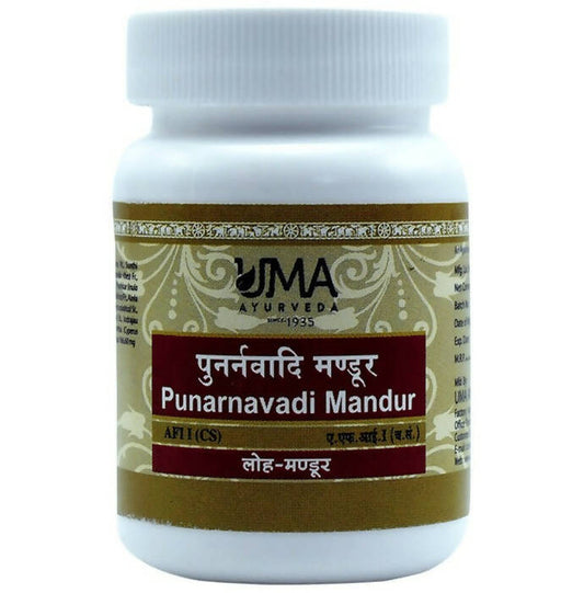 Uma Ayurveda Punarnavadi Mandur Tablets 