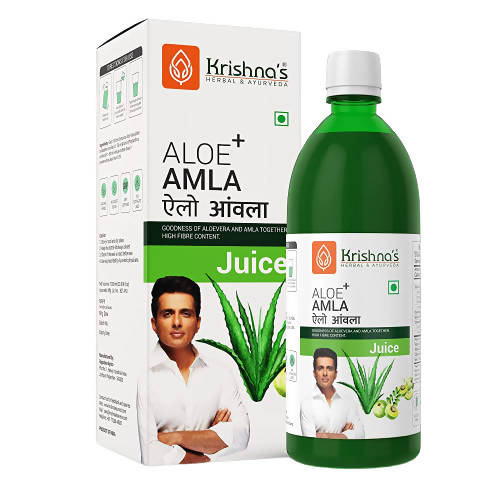 Krishna's Herbal & Ayurveda Aloe+ Amla Juice 