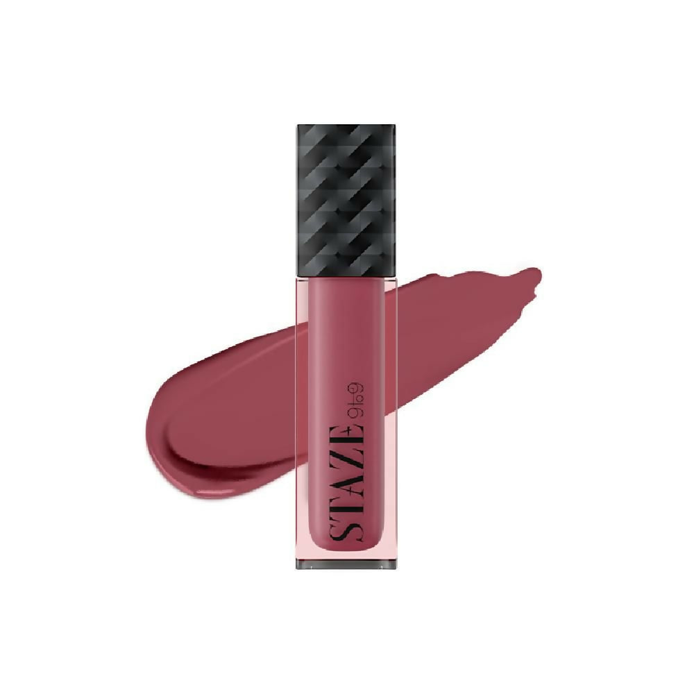 Staze 9to9 Lips Don't Lie Matte + Transferproof Liquid Lipstick - 02 Pink Mood On 