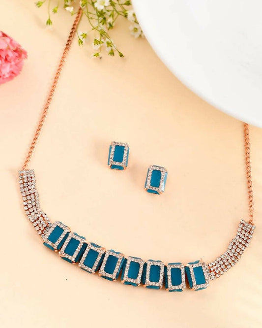 VOJ Women Gold Color stainless steel Jewellery Set | Grab2Buy