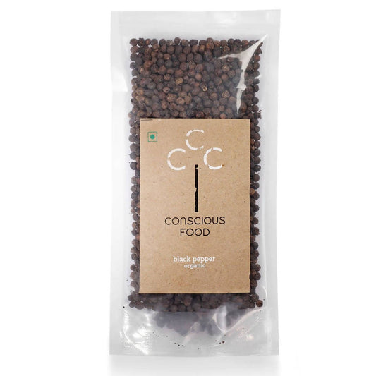 Conscious Food Organic Black Pepper (Kali Mirch) 
