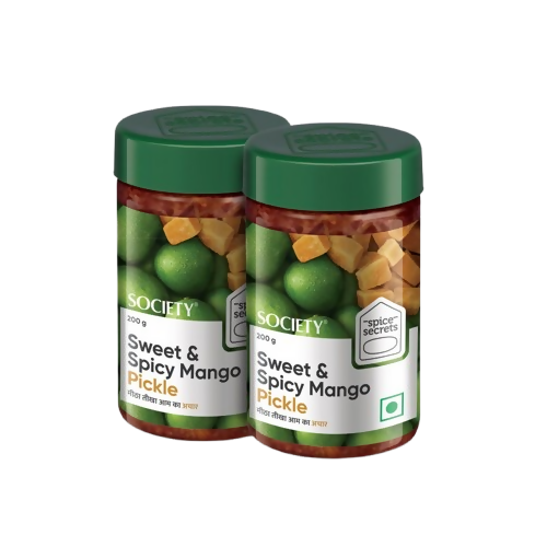 Society Sweet & Spicy Mango Pickle Jar 
