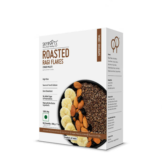 Skyroots Roasted Ragi Flakes - Grab2buy