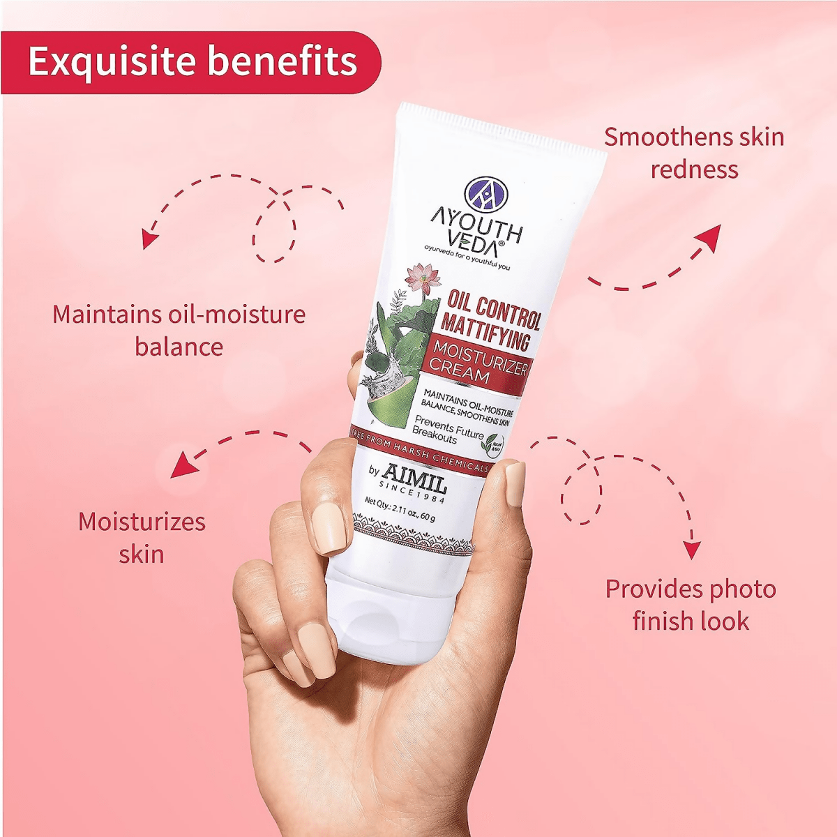 Ayouthveda Oil Control Mattfying Moisturizer Cream - Grab2buy