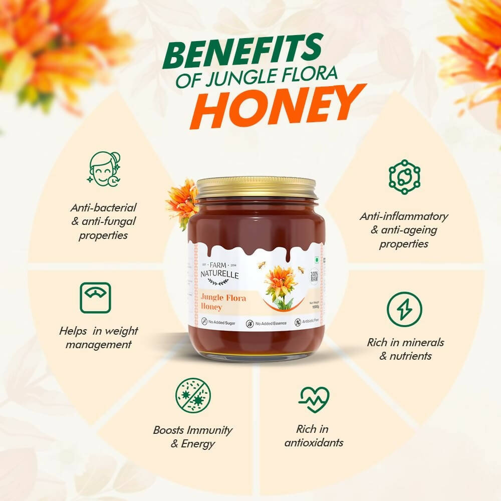 Farm Naturelle Jungle Flora Honey - Grab2buy
