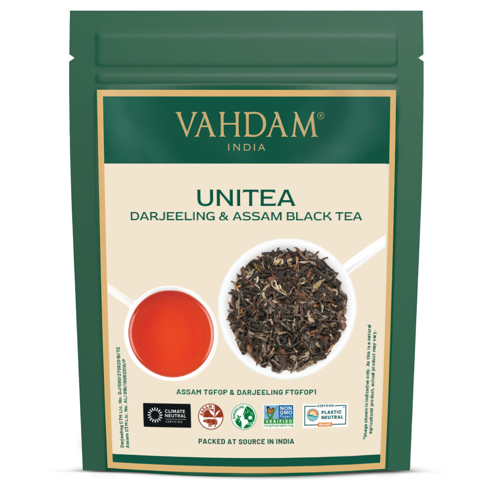 Unitea - Blend of Darjeeling & Assam Black Tea, 12 oz 