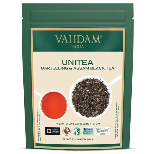 Unitea - Blend of Darjeeling & Assam Black Tea, 12 oz 