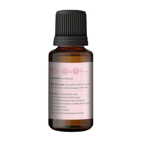 Korus Essential Rose Essential Oil - Therapeutic Grade 