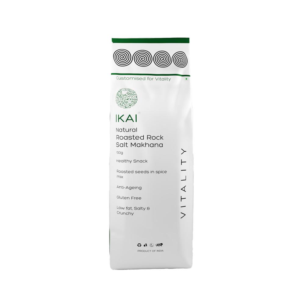 IKAI Natural Sendha Namak Makhana 