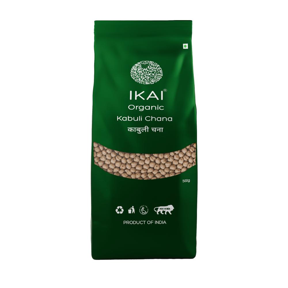 IKAI Organic Kabuli Chana (White Chickpea) 