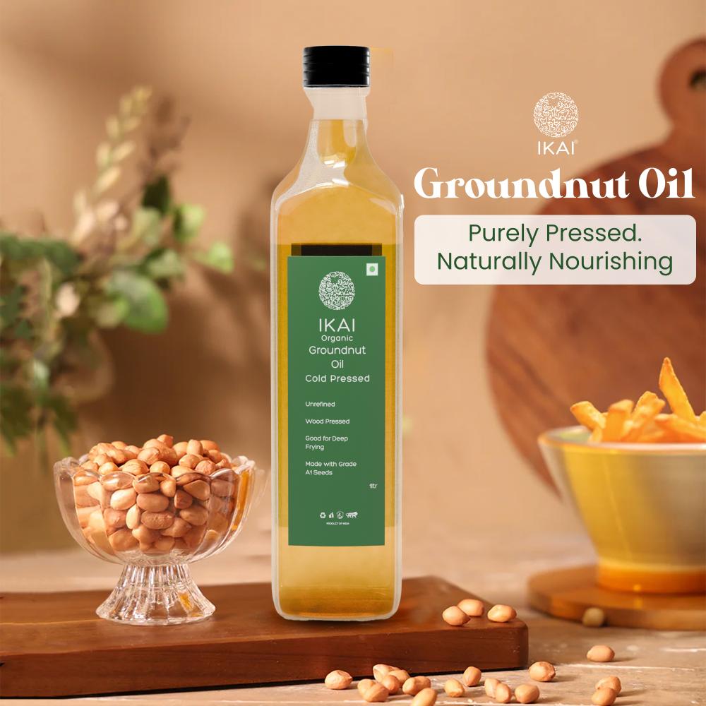 IKAI Organic Groundnut Oil 
