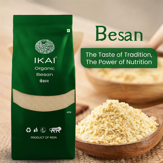 IKAI Organic Besan (Gram Flour) 