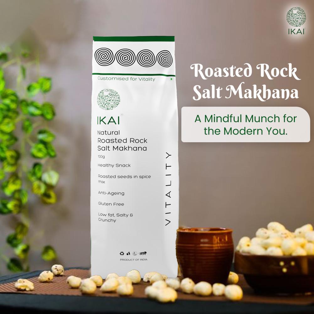 IKAI Natural Sendha Namak Makhana 