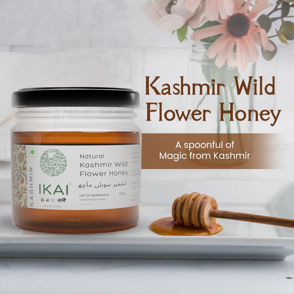 IKAI Natural Kashmir Wild Flower Honey 