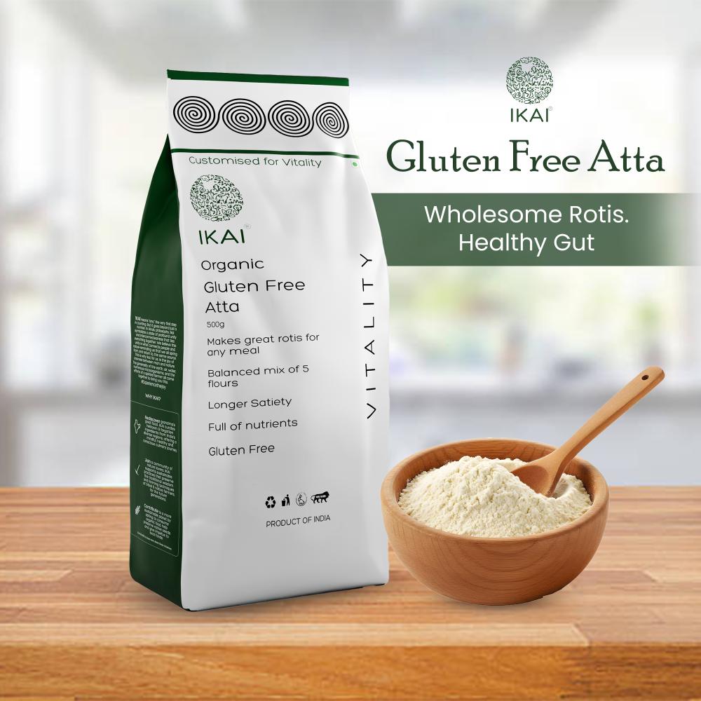 IKAI Organic Gluten Free Atta 
