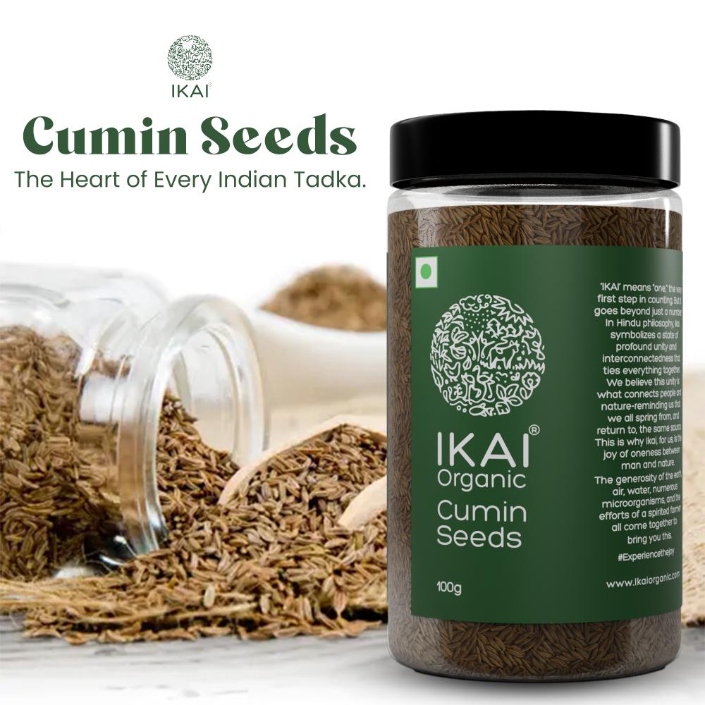 IKAI Organic Cumin Seeds 