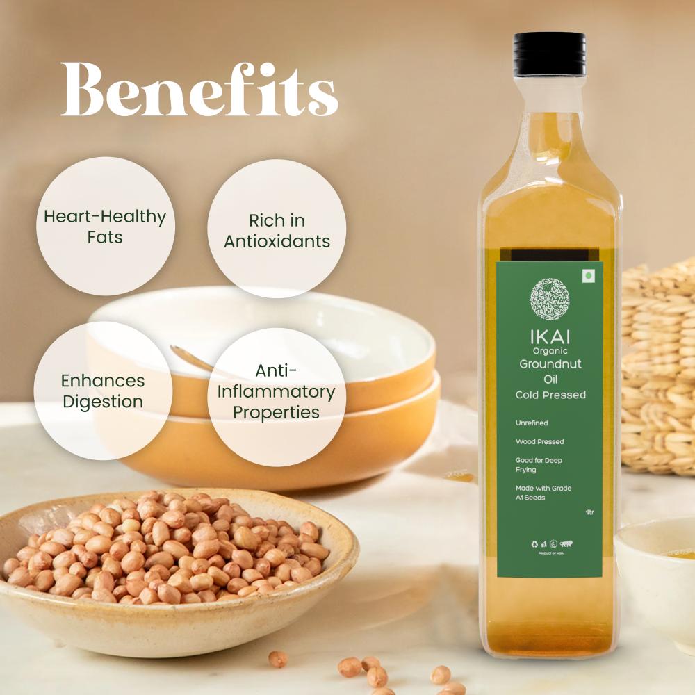 IKAI Organic Groundnut Oil 