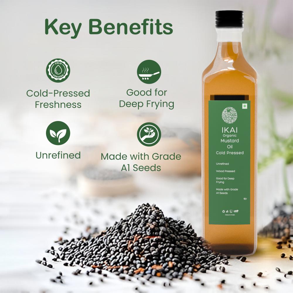 IKAI Organic Mustard Oil 