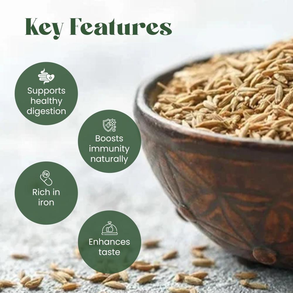 IKAI Organic Cumin Seeds 
