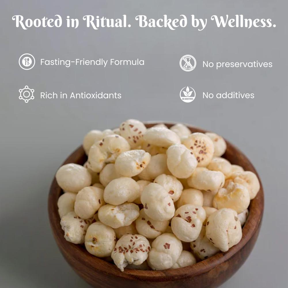 IKAI Natural Sendha Namak Makhana 