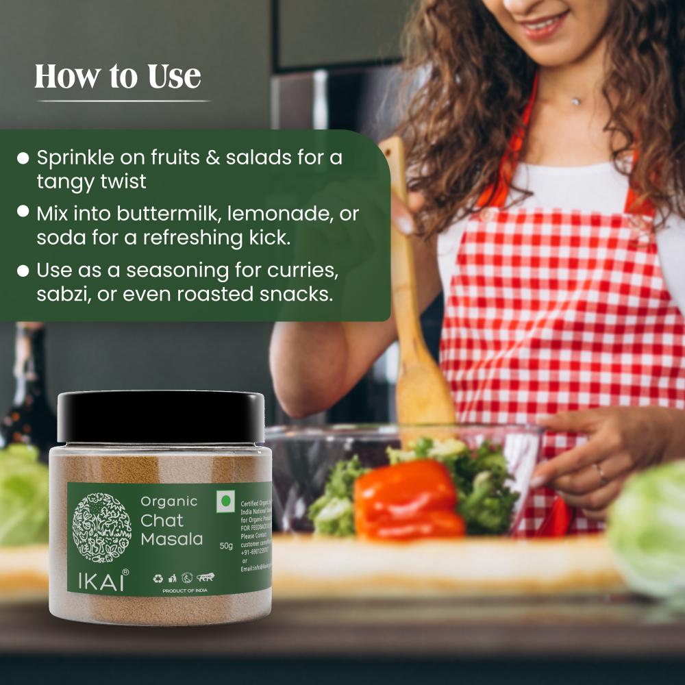 IKAI Organic Chat Masala 