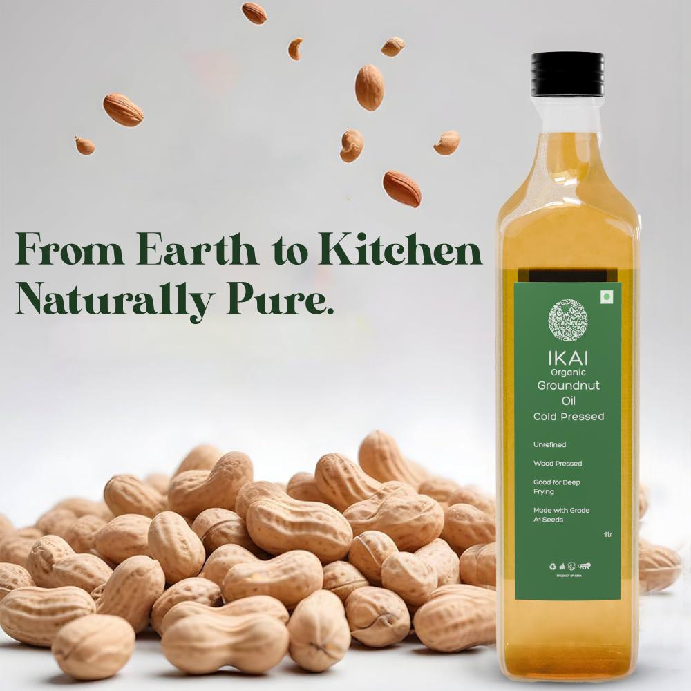 IKAI Organic Groundnut Oil 