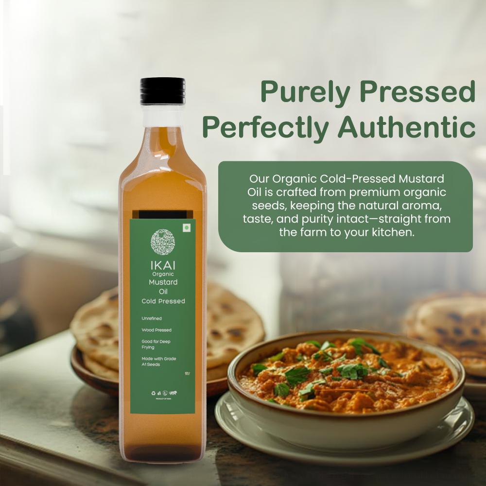 IKAI Organic Mustard Oil 