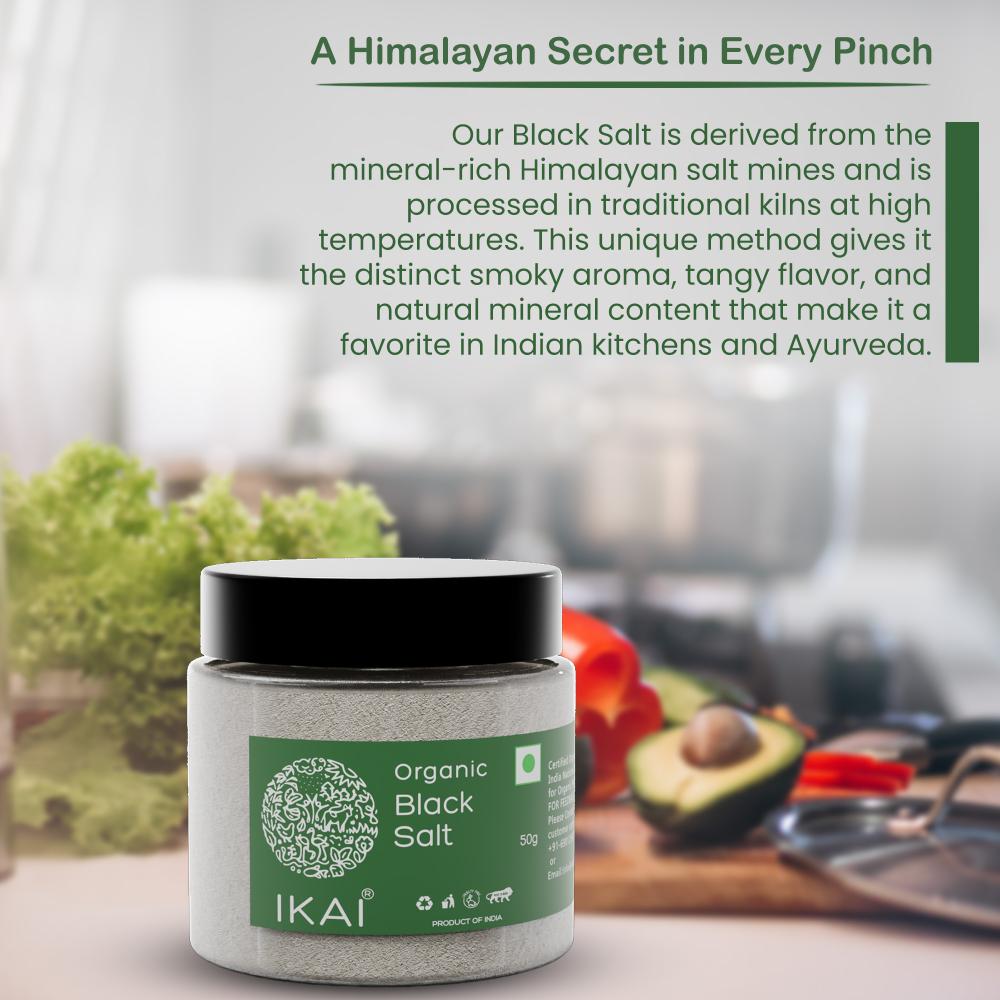 IKAI Natural Black Salt 