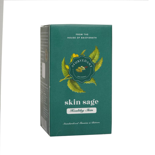 Baidyanath Jhansi Ayurvedant Skin Sage Capsules - Grab2buy