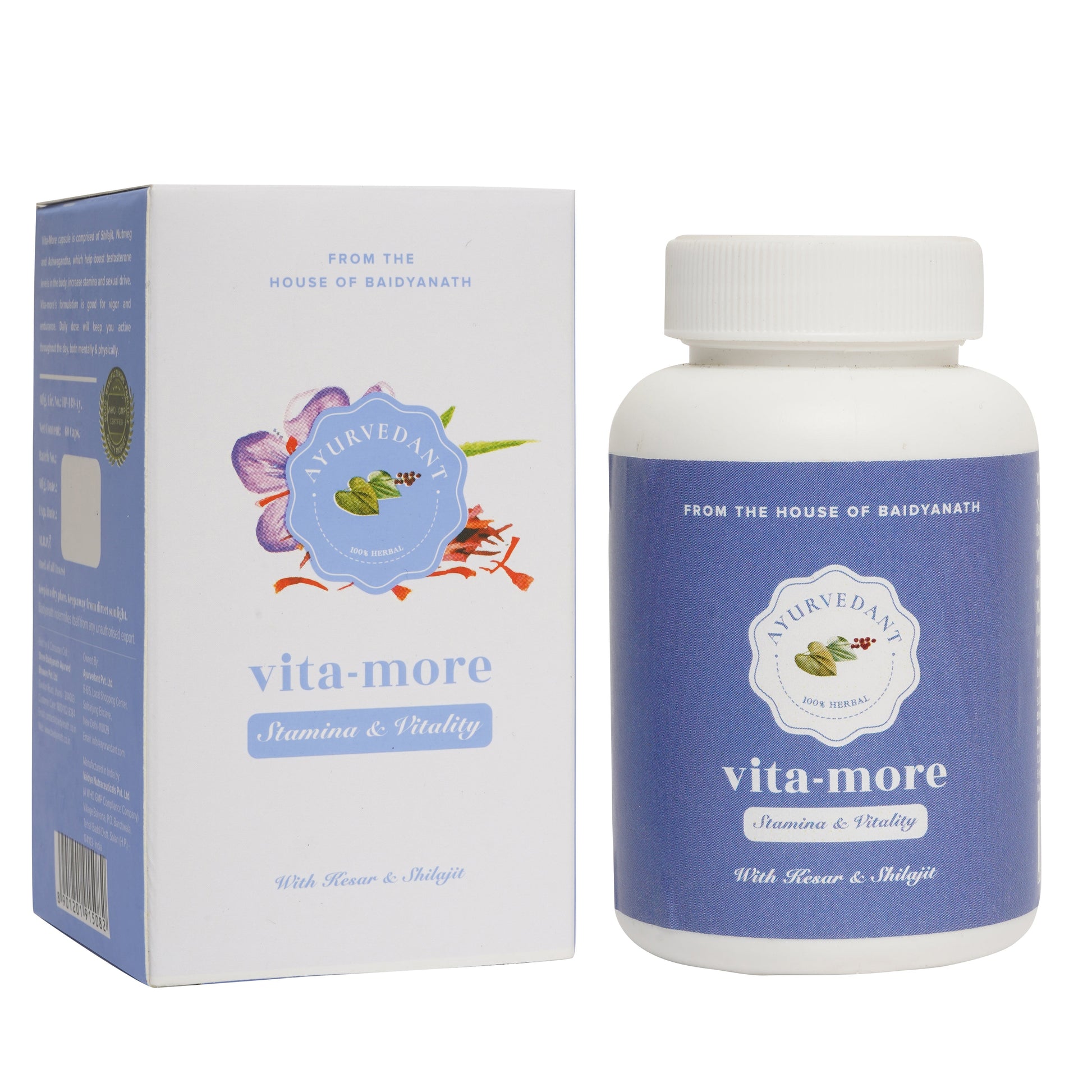 Baidyanath Jhansi Ayurvedant Vita More Capsules 